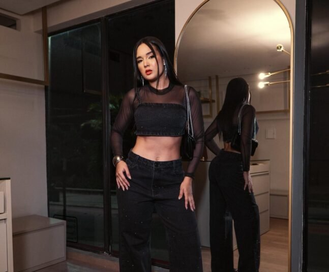 Top Jeans Gabi Brilhos