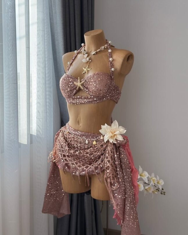 Conjunto Rosé Aquamarine