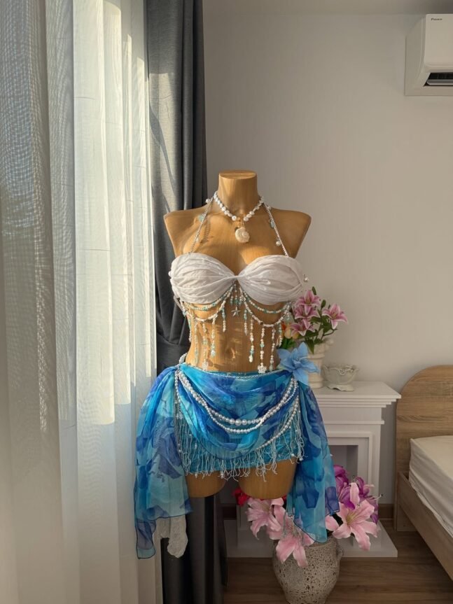 Conjunto Sereia Azul Lux